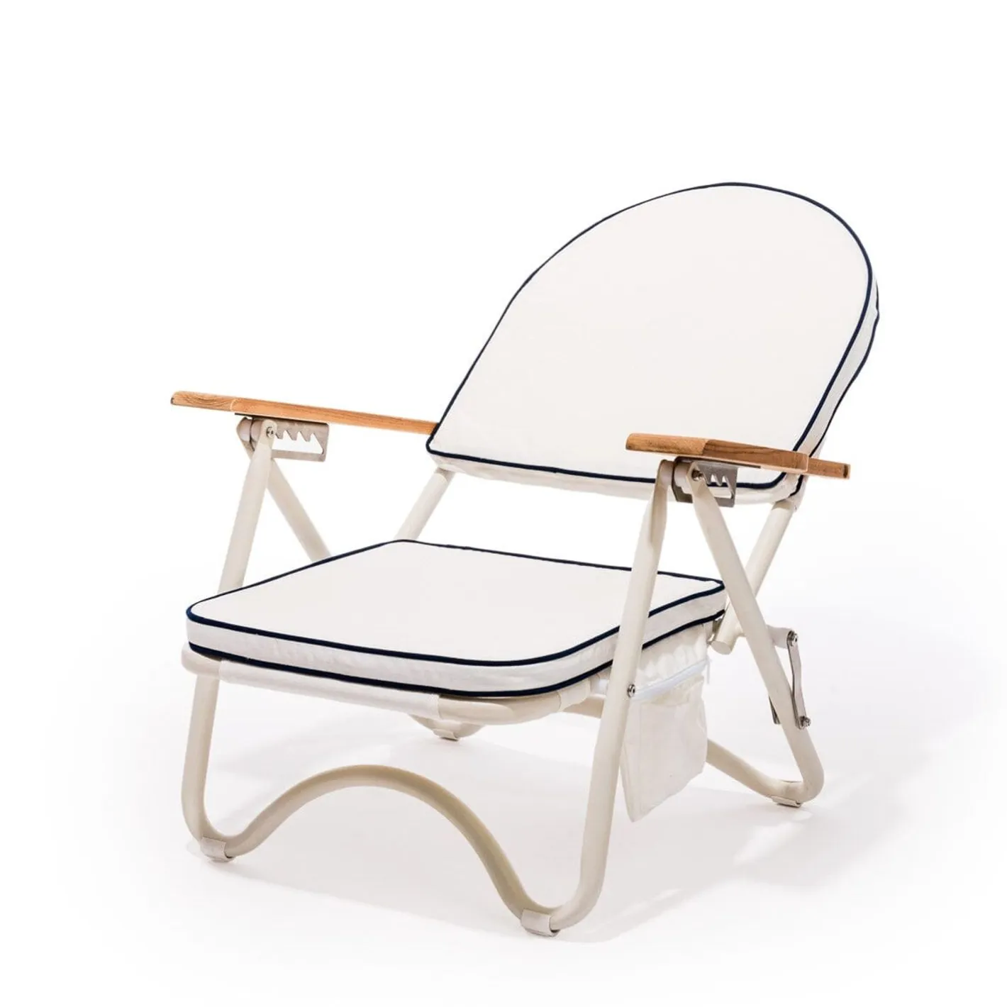Business & Pleasure Co. The Pam Chair - Rivie White