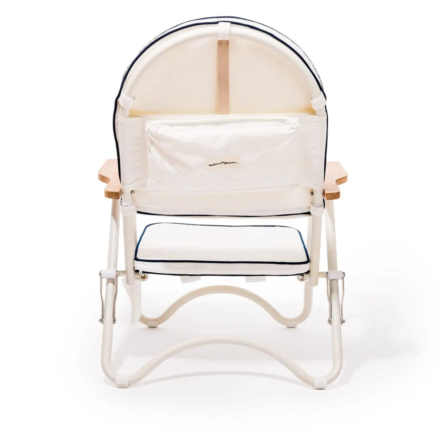 Business & Pleasure Co. The Pam Chair - Rivie White