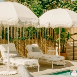 Business & Pleasure Co. The Patio Umbrella - Antique White