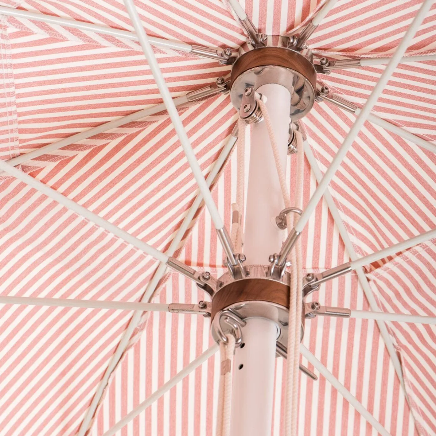 Business & Pleasure Co. The Patio Umbrella - Lauren'S Pink Stripe