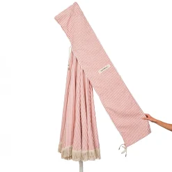 Business & Pleasure Co. The Patio Umbrella - Lauren'S Pink Stripe