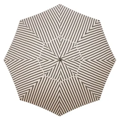Business & Pleasure Co. The Patio Umbrella - Monaco Black Stripe