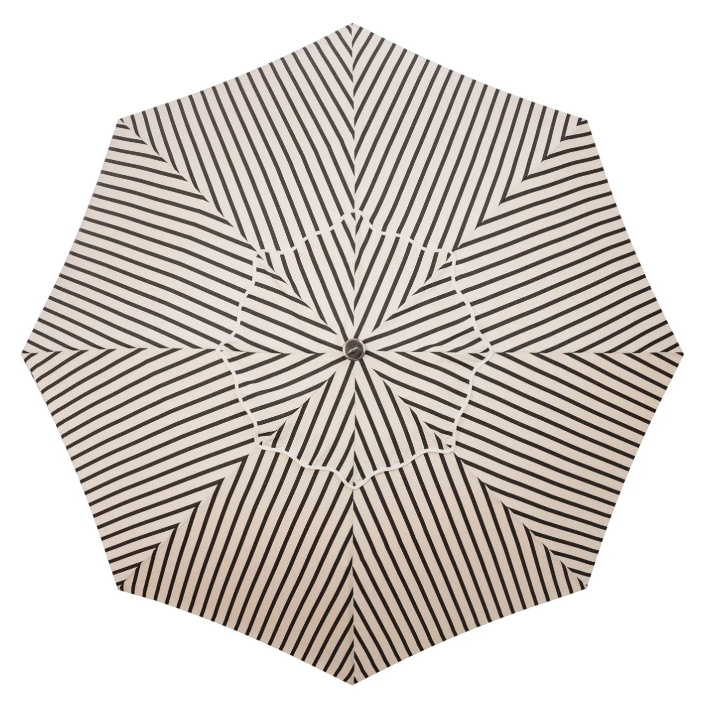Business & Pleasure Co. The Patio Umbrella - Monaco Black Stripe