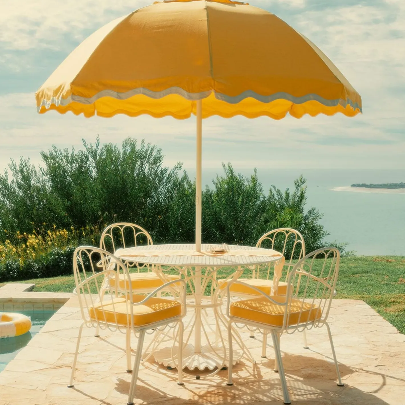 Business & Pleasure Co. The Patio Umbrella - Rivie Mimosa