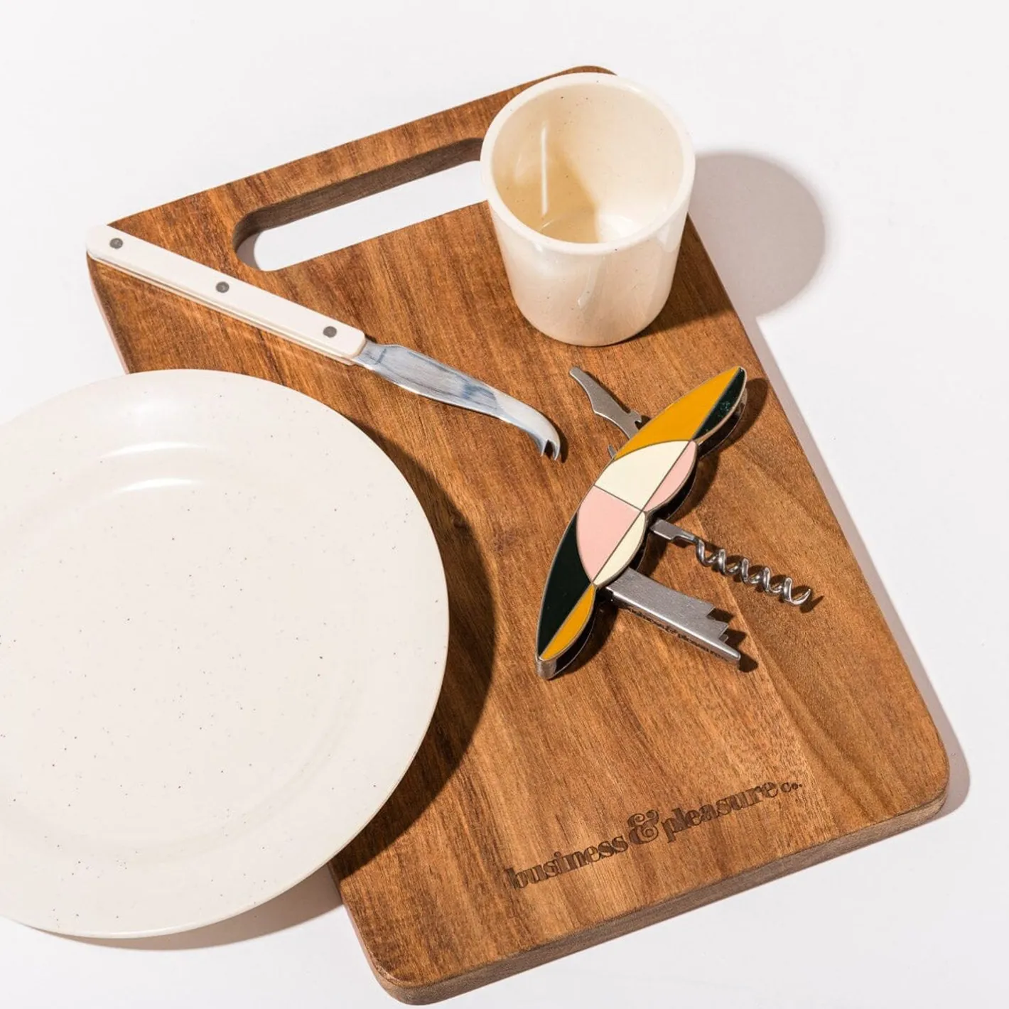 Business & Pleasure Co. The Picnic Set - Laurens Navy Stripe