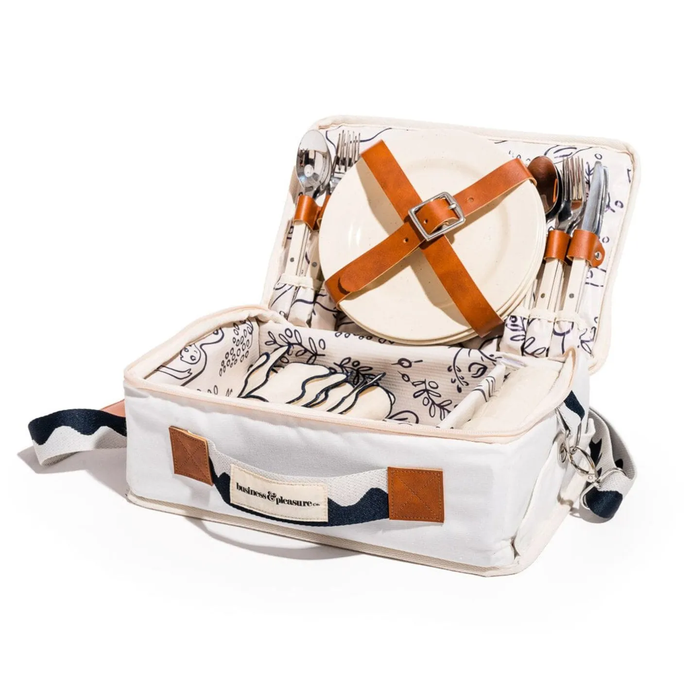 Business & Pleasure Co. The Picnic Set - Rivie White