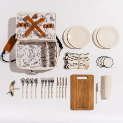 Business & Pleasure Co. The Picnic Set - Rivie White