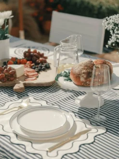 Business & Pleasure Co. The Placemat - Rivie White