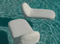 Business & Pleasure Co. The Pool Lounger - Lauren'S Navy Stripe