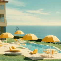 Business & Pleasure Co. The Pool Lounger - Rivie Mimosa