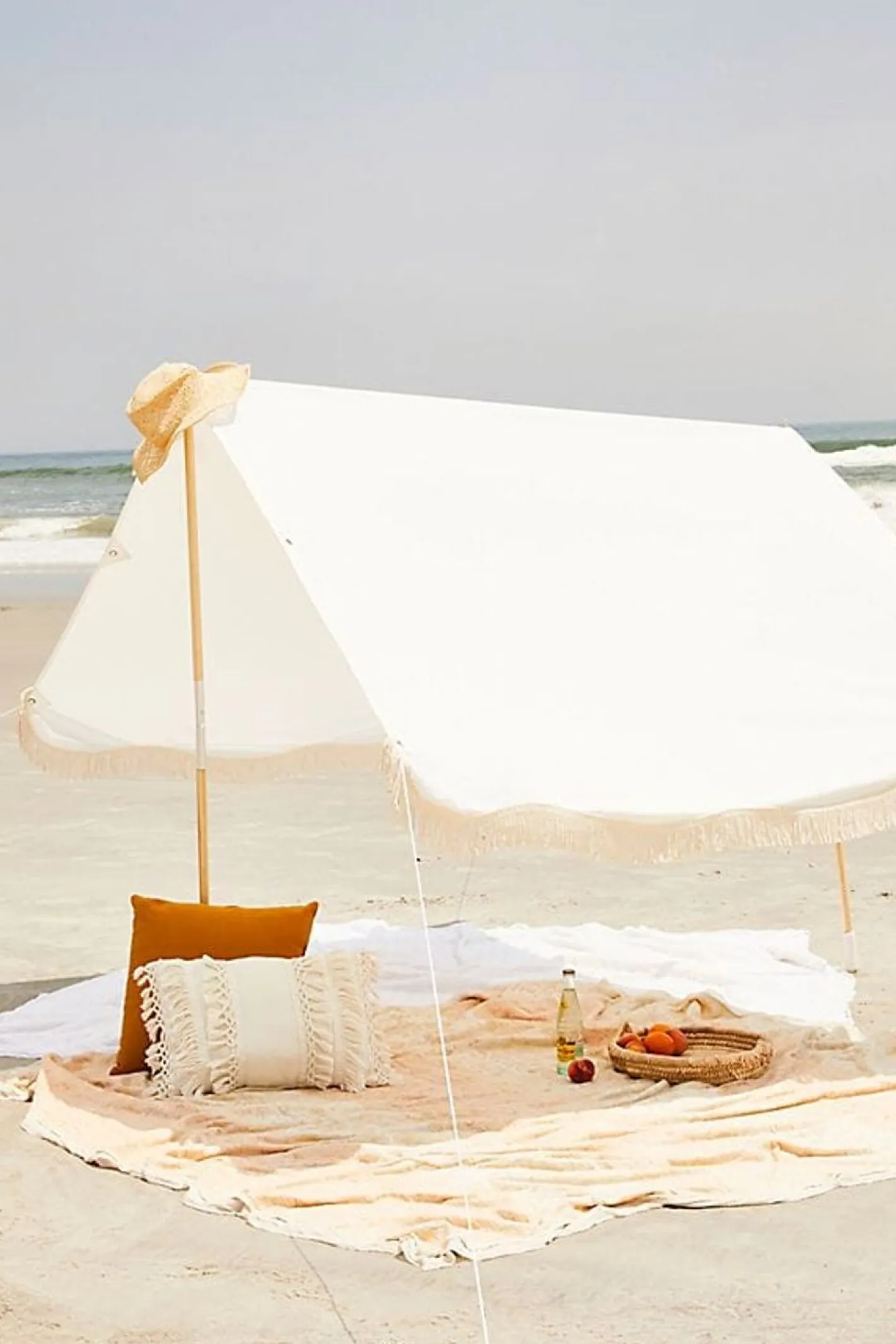 Business & Pleasure Co. The Premium Beach Tent - Antique White