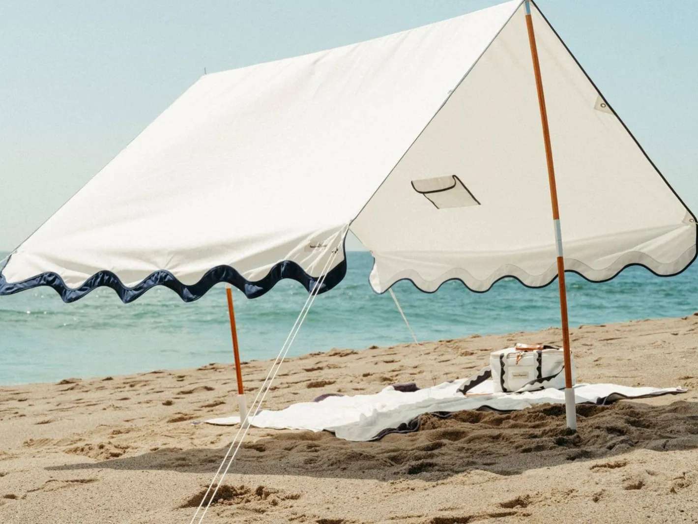 Business & Pleasure Co. The Premium Beach Tent - Rivie White