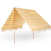 Business & Pleasure Co. The Premium Beach Tent - Vintage Yellow Stripe