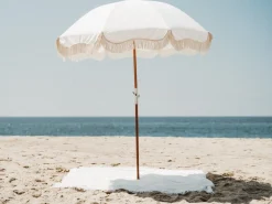 Business & Pleasure Co. The Premium Beach Umbrella - Antique White