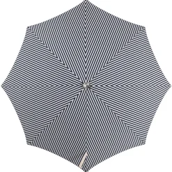 Business & Pleasure Co. The Premium Beach Umbrella - Lauren'S Navy Stripe