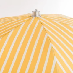 Business & Pleasure Co. The Premium Beach Umbrella - Monaco Mimosa Stripe