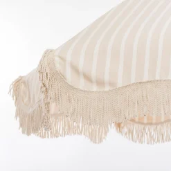 Business & Pleasure Co. The Premium Beach Umbrella - Monaco Natural Stripe