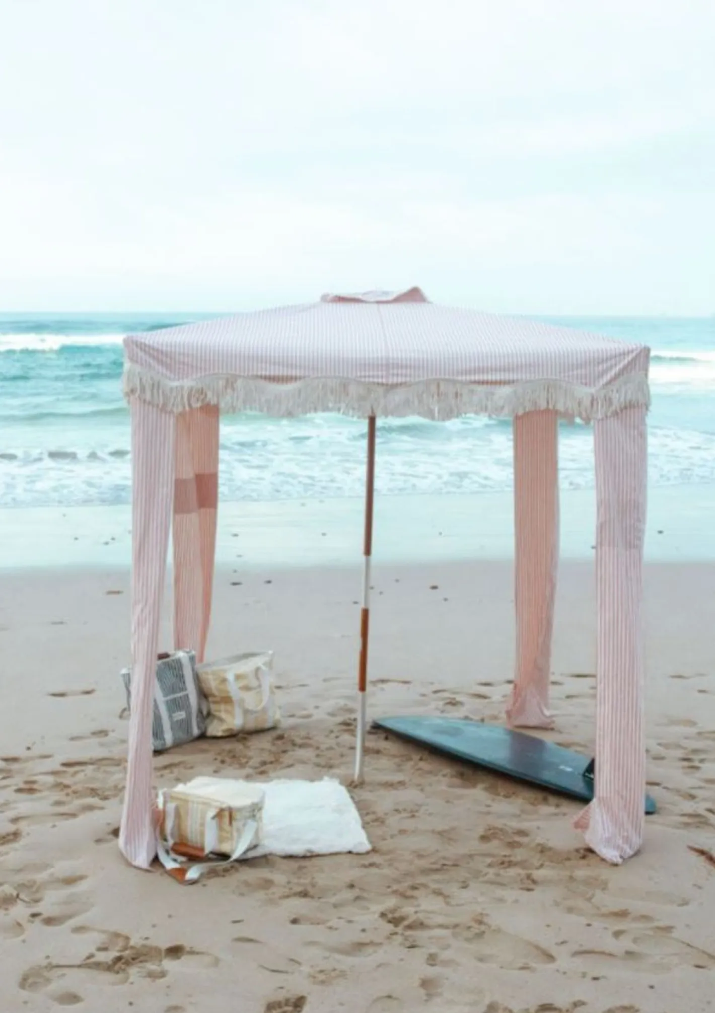 Business & Pleasure Co. The Premium Cabana - Lauren'S Pink Stripe