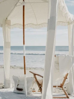 Business & Pleasure Co. The Premium Cabana - Lauren'S Sage Stripe