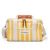 Business & Pleasure Co. The Premium Cooler Bag - Monaco Mimosa Stripe