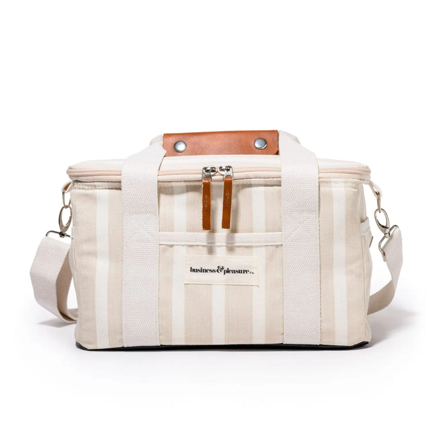 Business & Pleasure Co. The Premium Cooler Bag - Monaco Natural Stripe