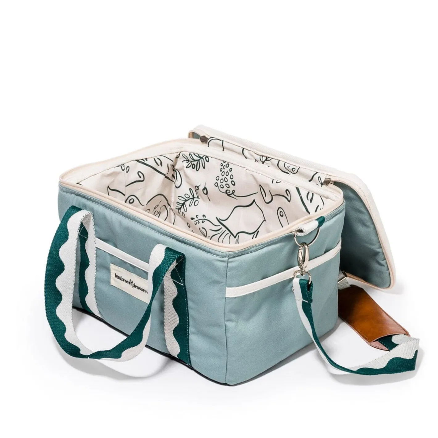 Business & Pleasure Co. The Premium Cooler Bag - Rivie Green