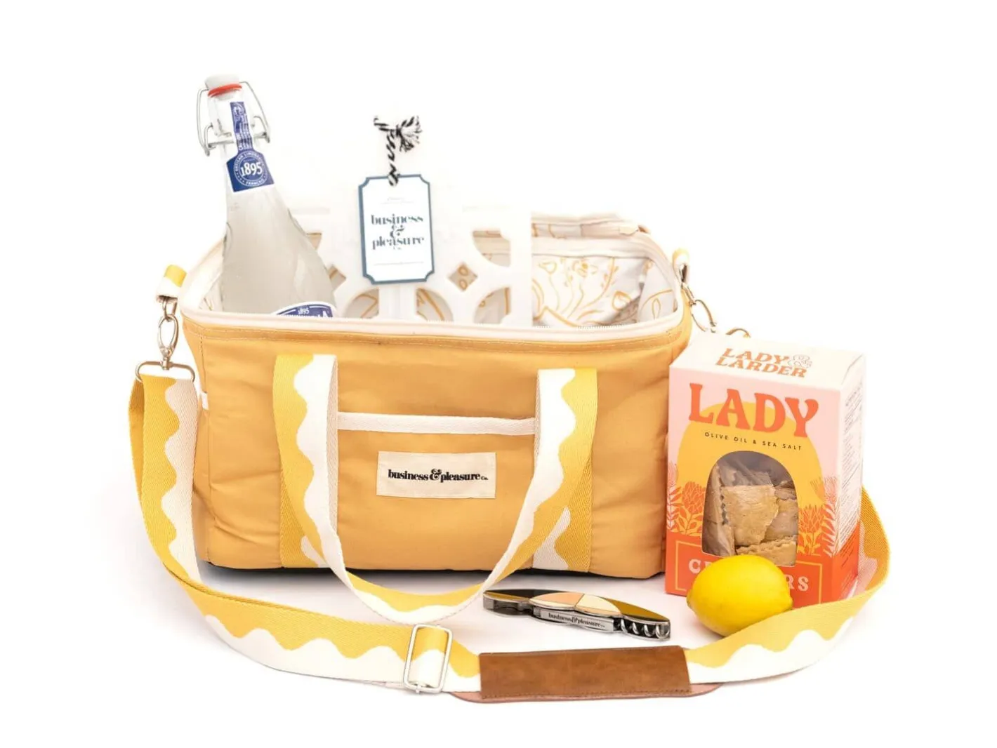 Business & Pleasure Co. The Premium Cooler Bag - Rivie Mimosa