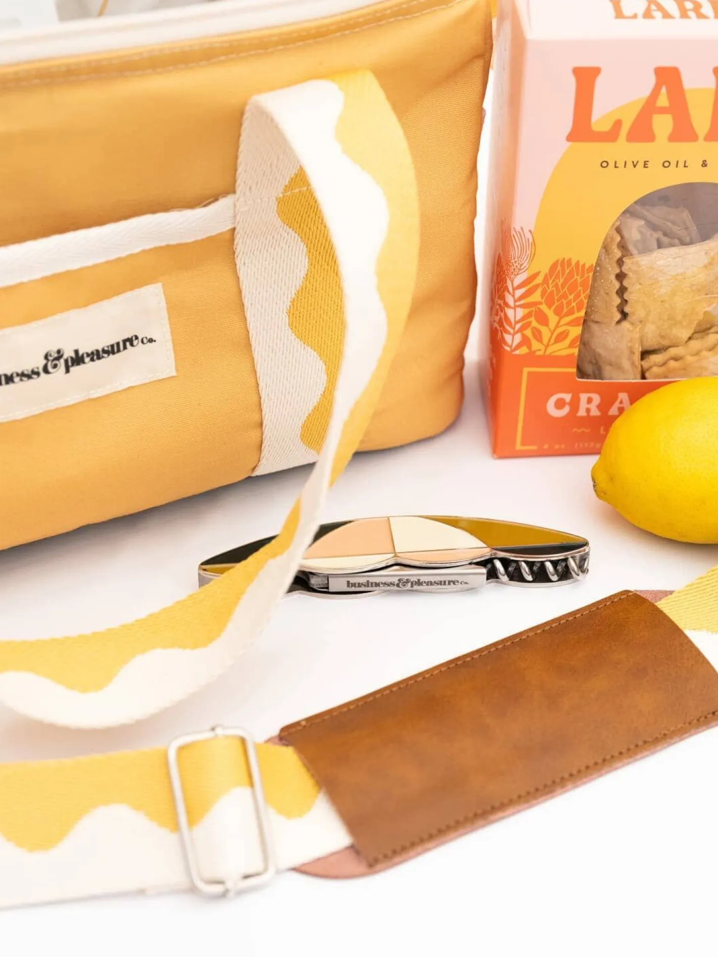 Business & Pleasure Co. The Premium Cooler Bag - Rivie Mimosa