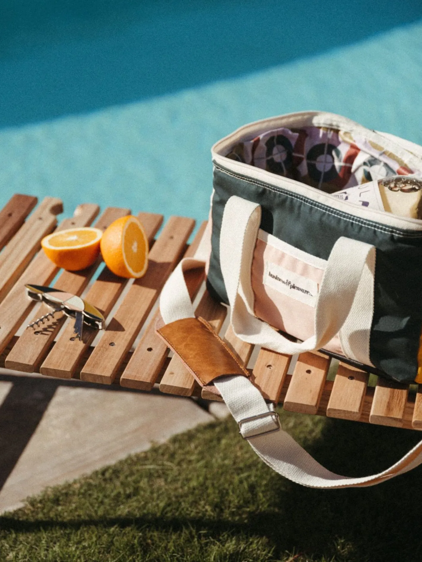 Business & Pleasure Co. The Premium Cooler Bag - 70'S Panel Cinque
