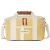 Business & Pleasure Co. The Premium Cooler Bag - Vintage Yellow Stripe