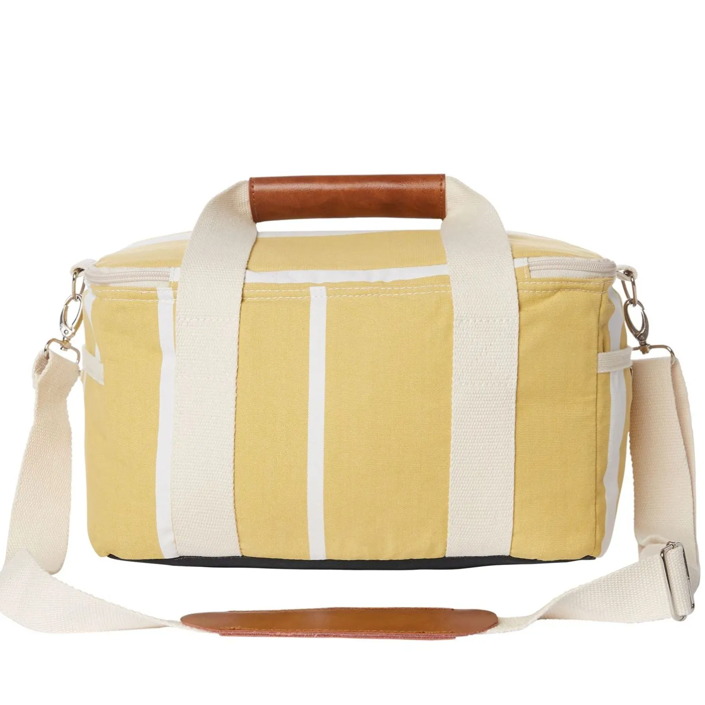 Business & Pleasure Co. The Premium Cooler Bag - Vintage Yellow Stripe