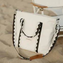 Business & Pleasure Co. The Premium Cooler Tote Bag - Rivie White