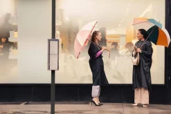 Business & Pleasure Co. The Rain Umbrella - Rivie Pink