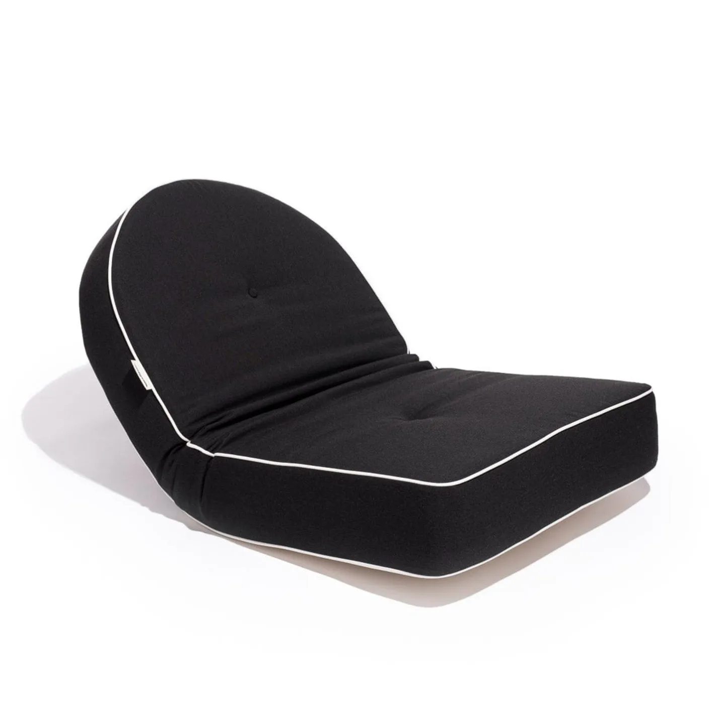 Business & Pleasure Co. The Reclining Pillow Lounger - Rivie Black