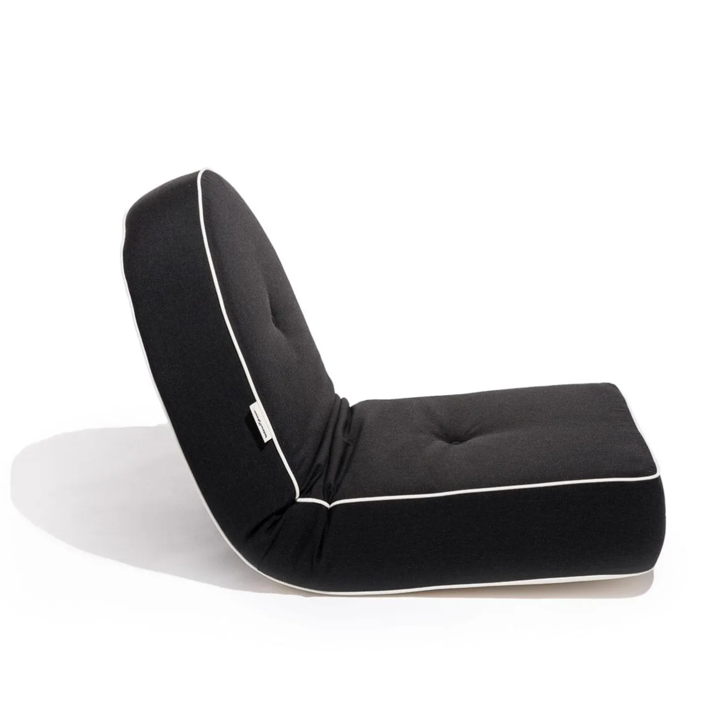 Business & Pleasure Co. The Reclining Pillow Lounger - Rivie Black