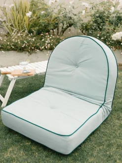 Business & Pleasure Co. The Reclining Pillow Lounger - Rivie Green