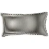 Business & Pleasure Co. The Rectangle Throw Pillow - Lauren'S Navy Stripe