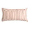 Business & Pleasure Co. The Rectangle Throw Pillow - Lauren'S Pink Stripe