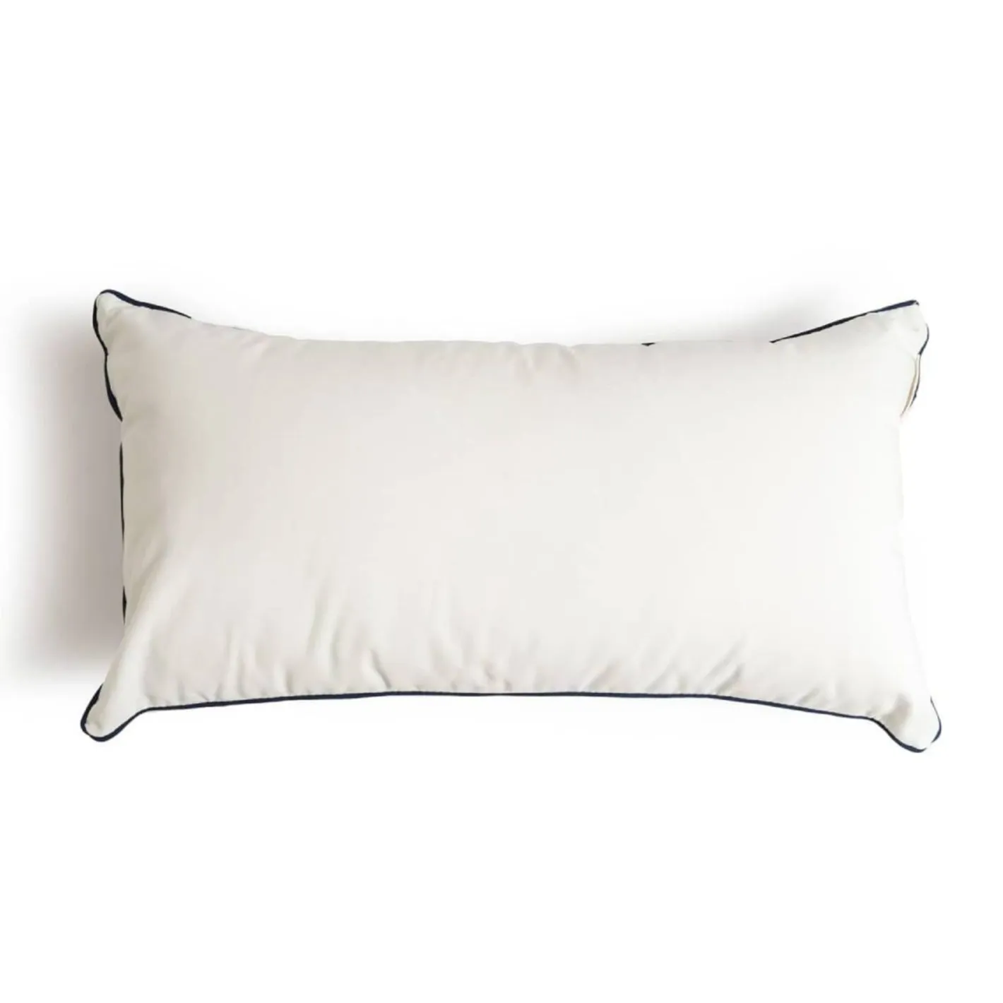 Business & Pleasure Co. The Rectangle Throw Pillow - Rivie White