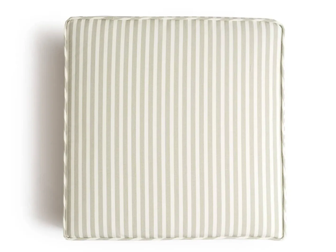 Business & Pleasure Co. The Seat Pillow - Lauren'S Sage Stripe