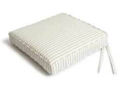 Business & Pleasure Co. The Seat Pillow - Lauren'S Sage Stripe