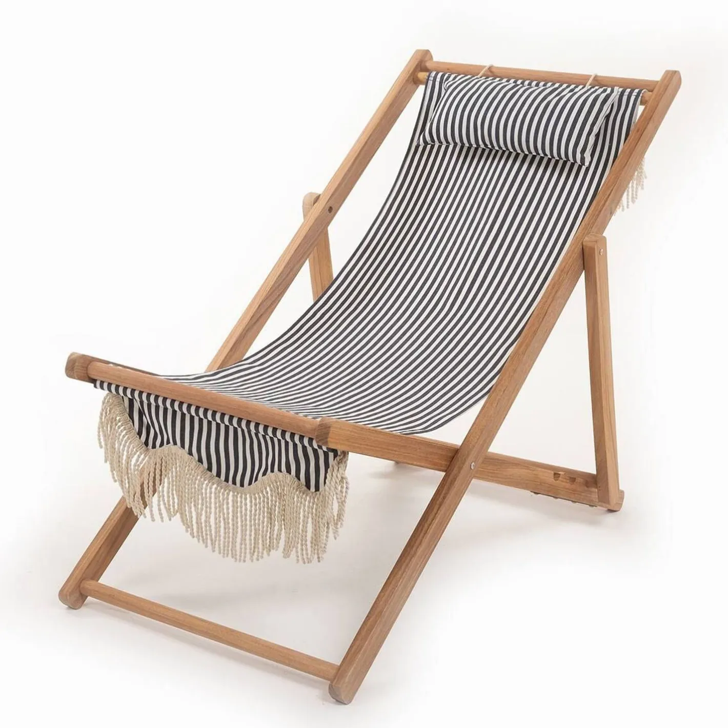 Business & Pleasure Co. The Sling Chair - Lauren'S Navy Stripe