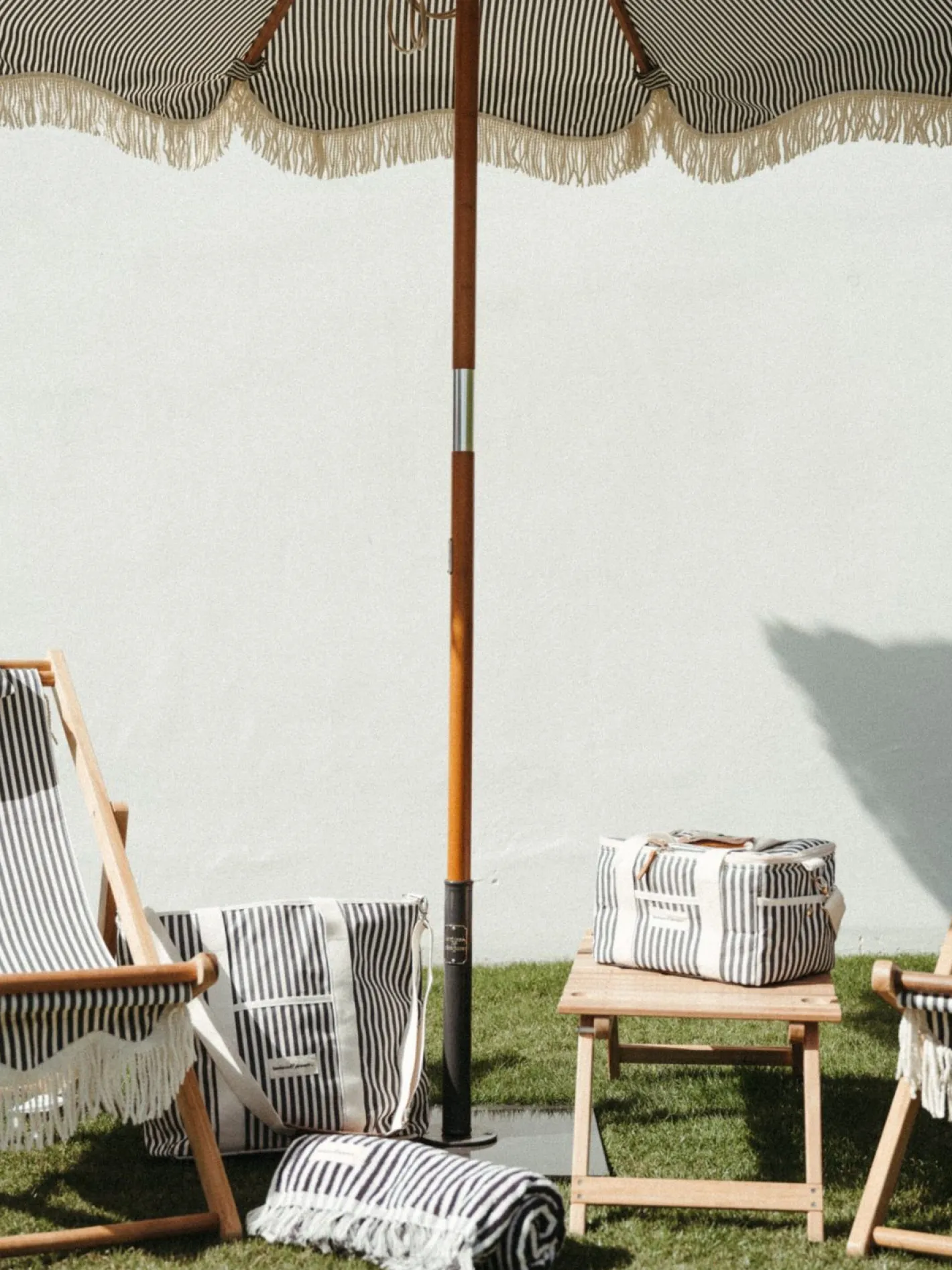 Business & Pleasure Co. The Sling Chair - Lauren'S Navy Stripe