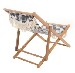 Business & Pleasure Co. The Sling Chair - Lauren'S Navy Stripe
