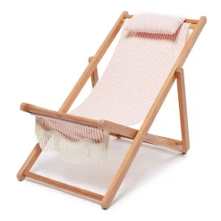 Business & Pleasure Co. The Sling Chair - Lauren'S Pink Stripe