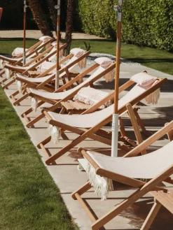 Business & Pleasure Co. The Sling Chair - Lauren'S Pink Stripe