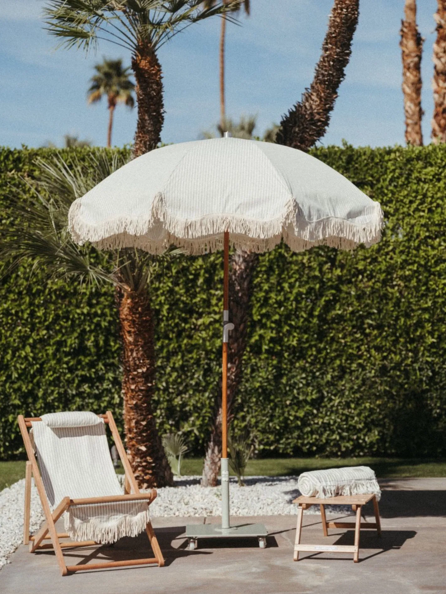 Business & Pleasure Co. The Sling Chair - Lauren'S Sage Stripe