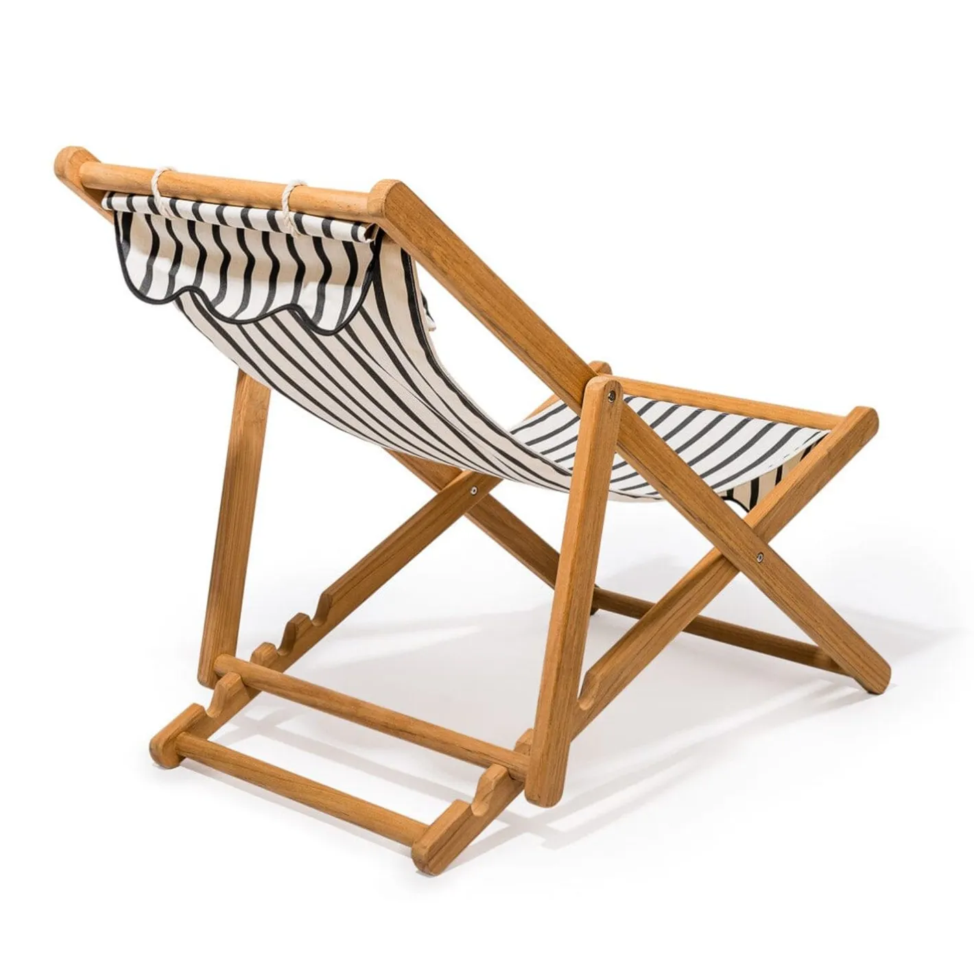 Business & Pleasure Co. The Sling Chair - Monaco Black Stripe