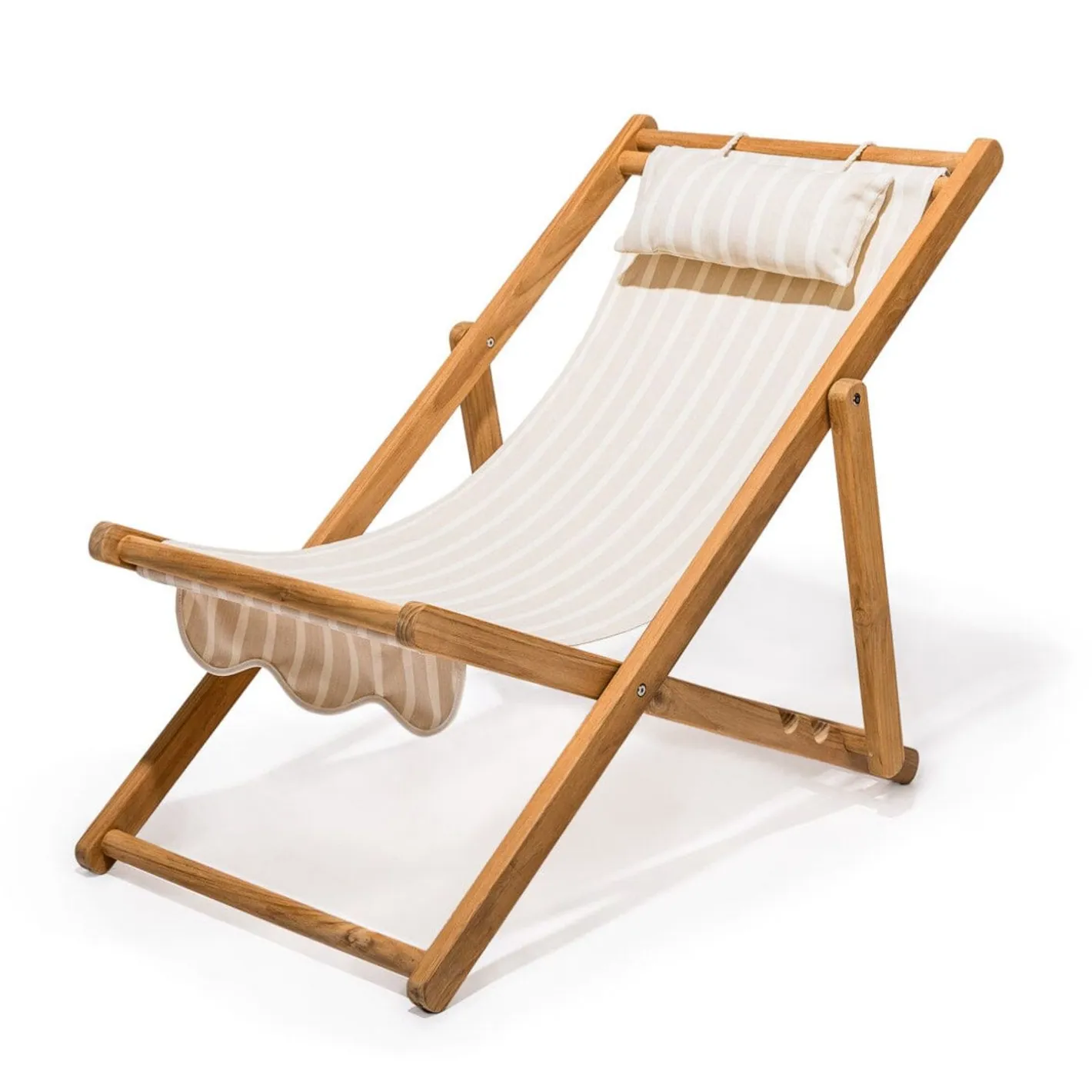 Business & Pleasure Co. The Sling Chair - Monaco Natural Stripe