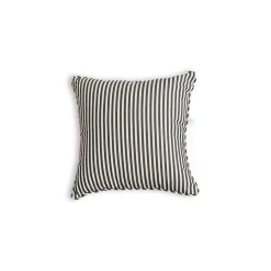 Business & Pleasure Co. The Small Square Throw Pillow - Lauren'S Navy Stripe